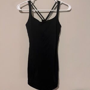 Lululemon Black Strappy Top